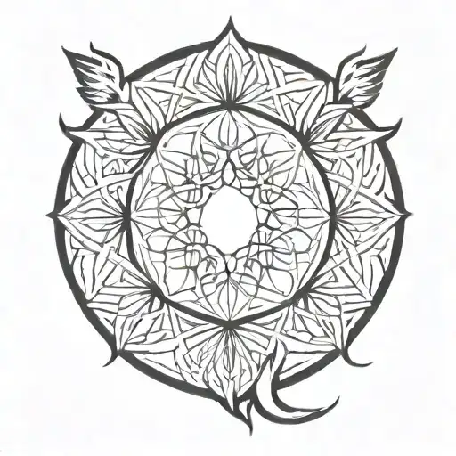 Phoenix Flower Of Life