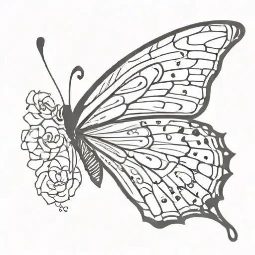 Butterfly With One Wing Saying Silence And Other Saying Chaos