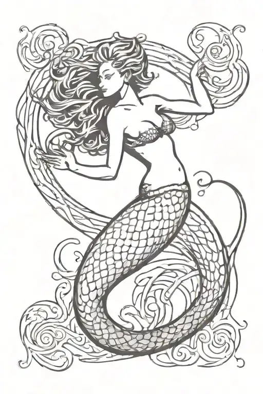 Capricorn Mermaid