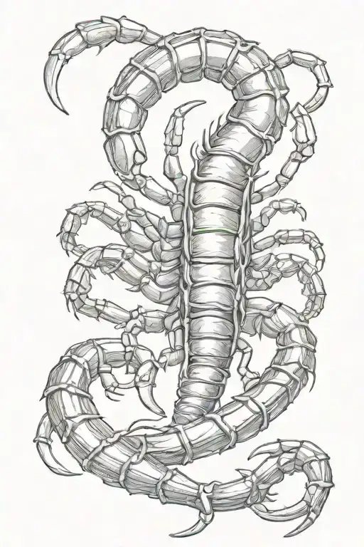Scorpion Wrapped