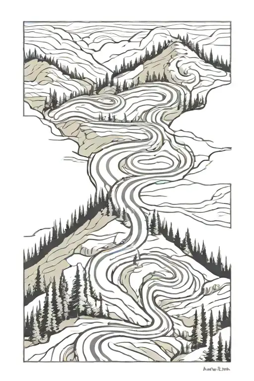 Winding Mountain Road