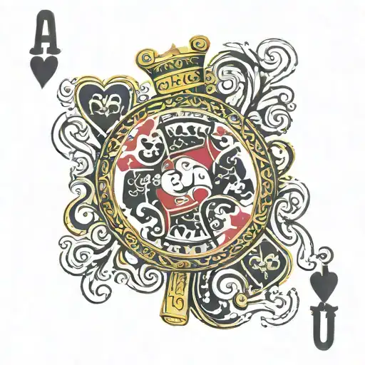 Jack Of Hearts Playing Card With Face