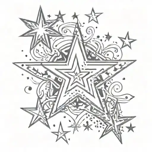 Star And Text