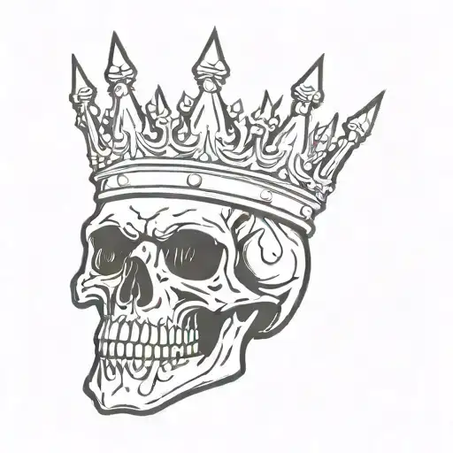Skull In A Crown