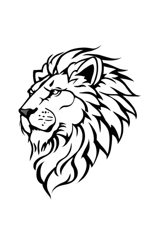 Lion Head Shoulder Armor