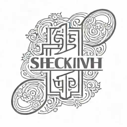Word For Sheckinah In Hebrew Text