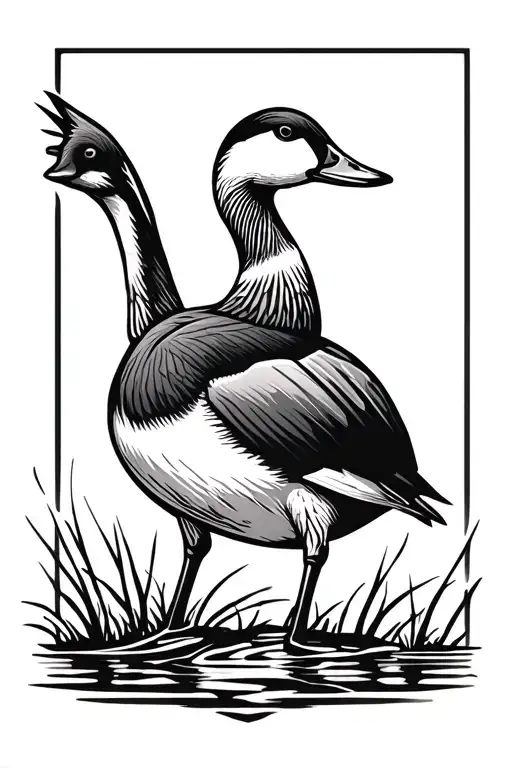 Waterfowl For Duck Hunting Scene