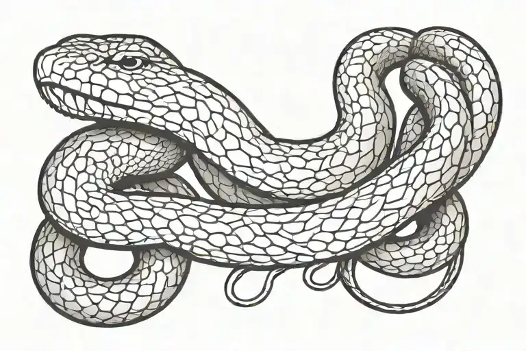 Snake Intertwined