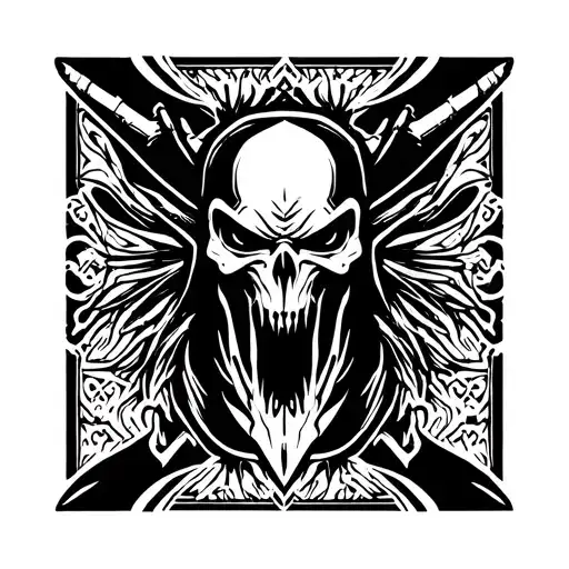 Demons Arm Sleeve Undertaker