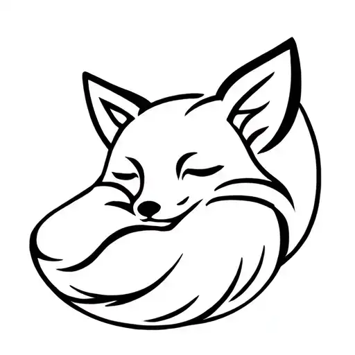 Sleeping Fox