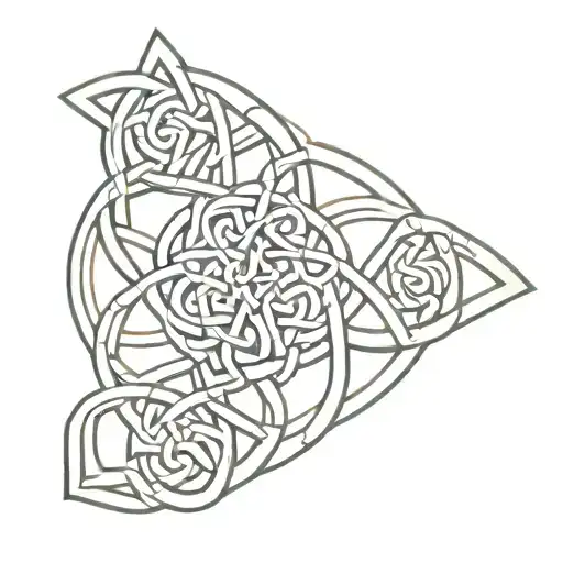 Father Daughter Celtic Knot