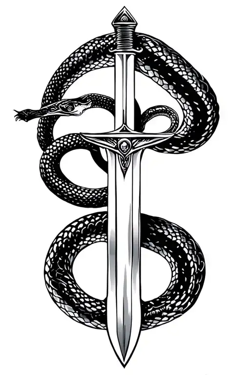 Something That Fits The Sword With Snake