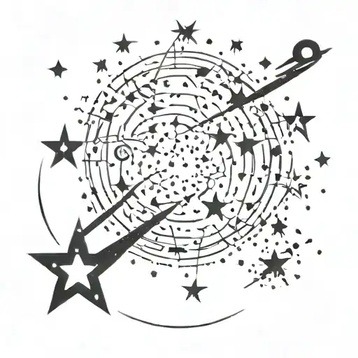 Galaxy Filled With Stars