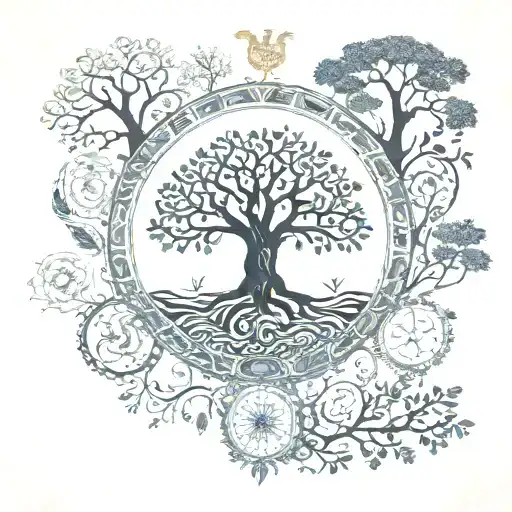Tree Of Life Surrounded