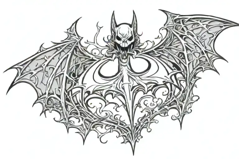 Gothic Batman Logo