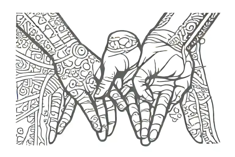 Names Of Children Holding Hands