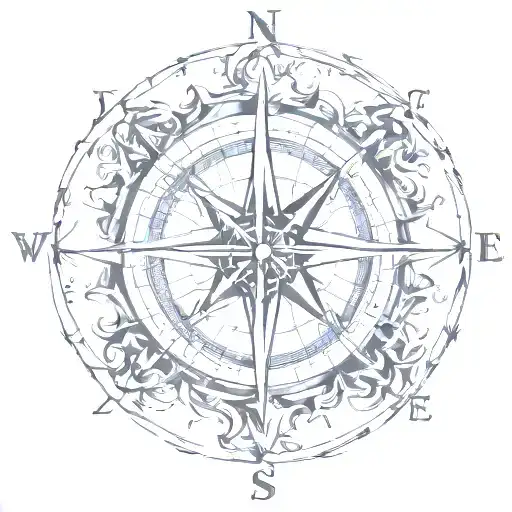 Compass Rose Intertwined