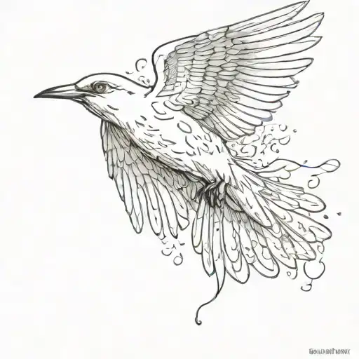Bird Flying