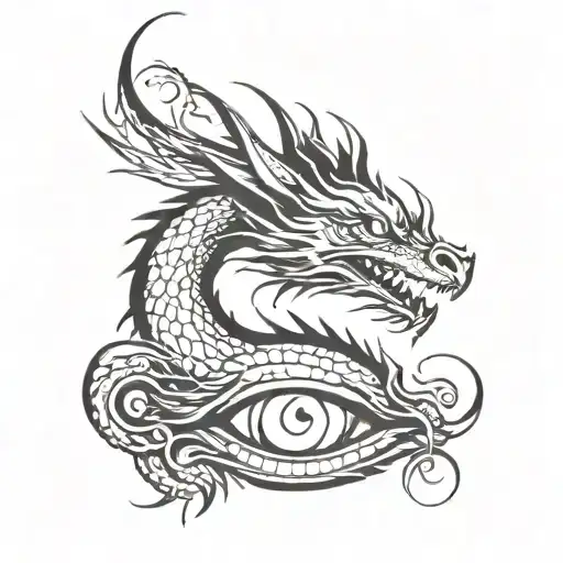 Dragon And Eye