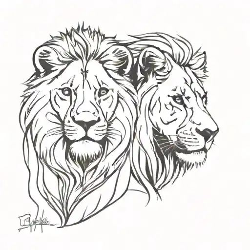 The Lion And The Lioness