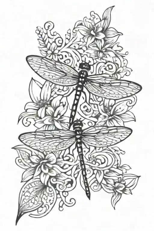 Dragonfly With Lilly Integrated
