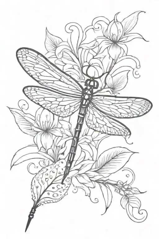 Dragonfly With Lilly Integrated