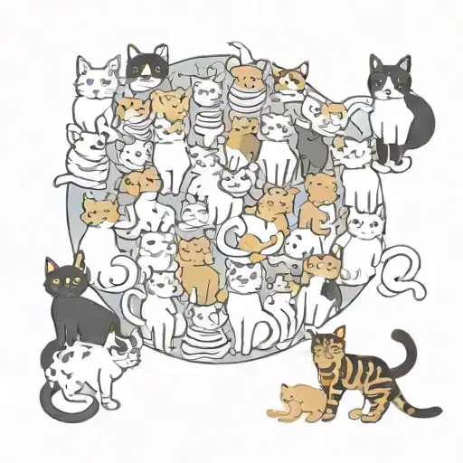 Cat Surrounded