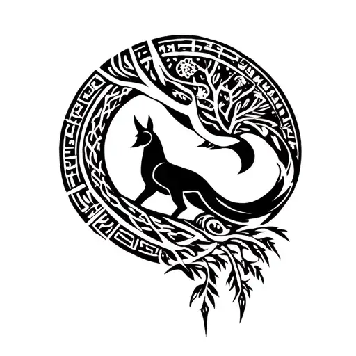 Nordic Mythology Buildings And Animals