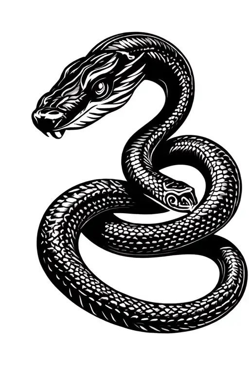 Mexican Feathered Snake 3D Realisat