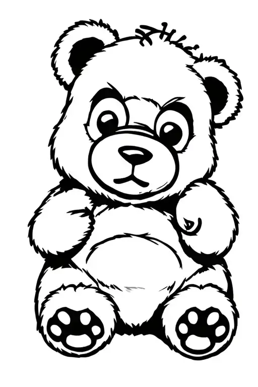 Teddy Bear Evil See No Evil Speak