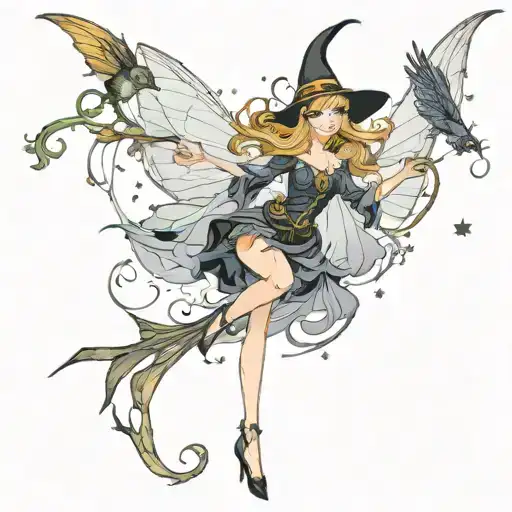 Witch And Fairies