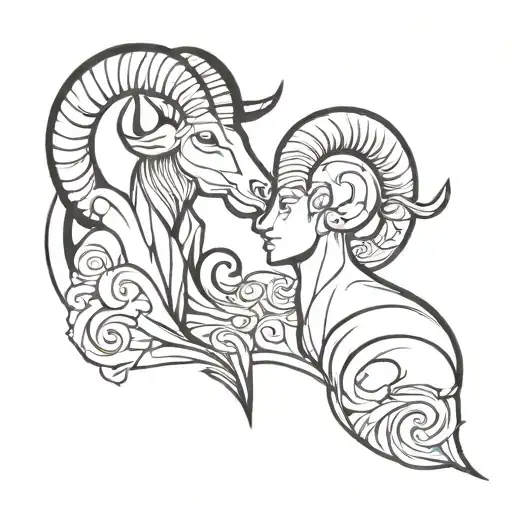 An Aries And A Capricorn In Love