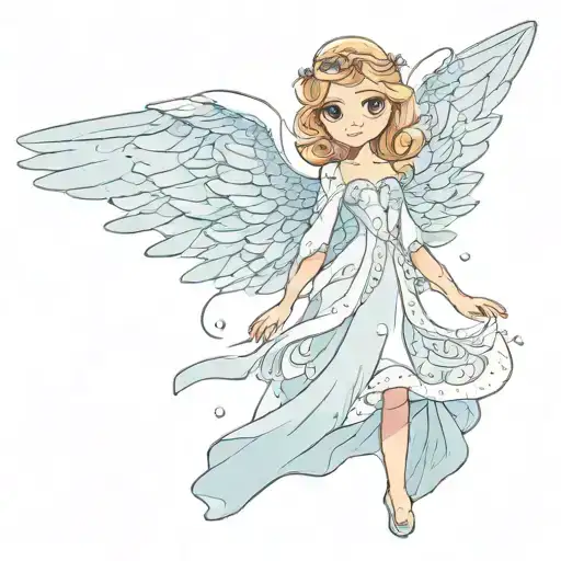 Angel With Frozen Wings