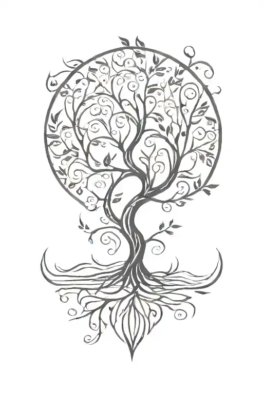 Tree Of Life Intertwined