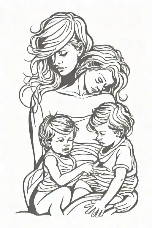 Mother Of Three Kids