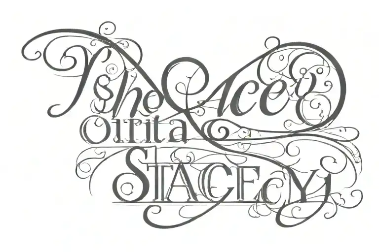 The Name Stacey With A Date They Were Born