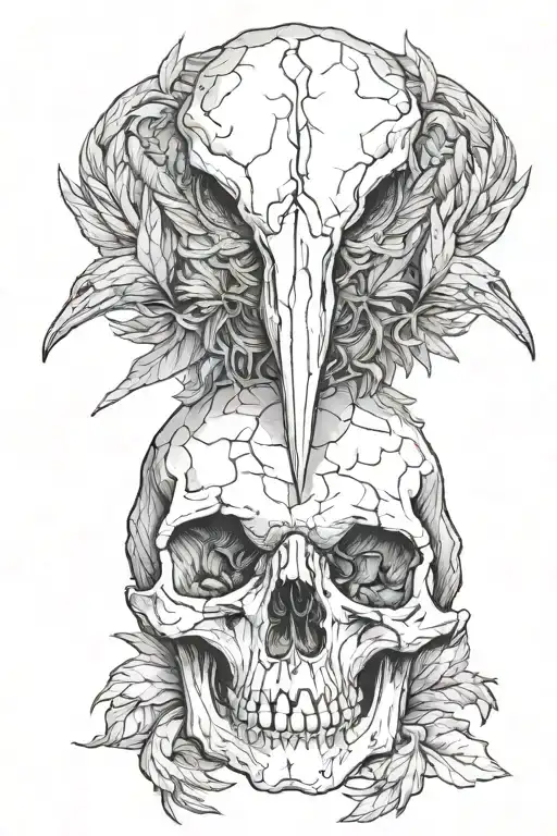 Raven Skull