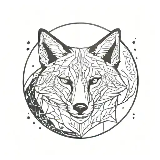 Renard Totem Magic Moon