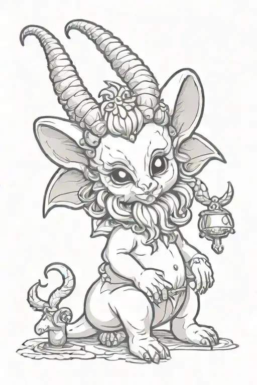 Cute Baby Baphomat