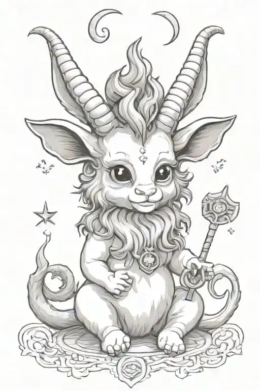 Cute Baby Baphomat