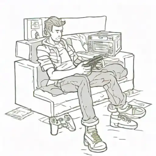 Video Games And Depression Depicted