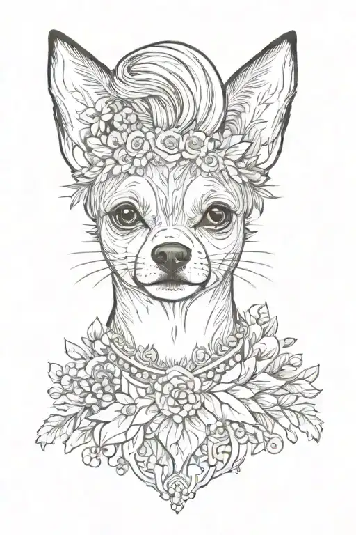 Chihuahua Ears With Nordic Style