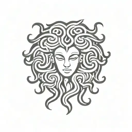Medusa Animal Silhouette