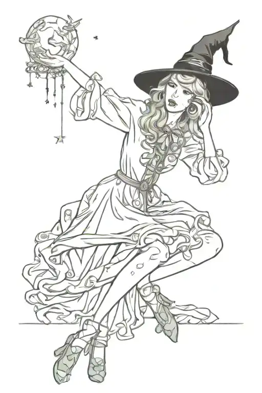 Taylor Swift Witch Casting Spells