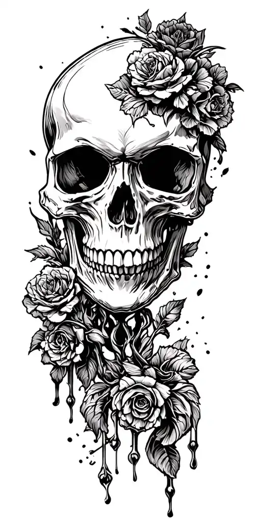 Skull Soft Shading Incorporating Elements