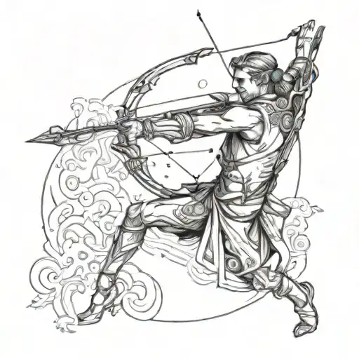Sagittarius Archer Shooting