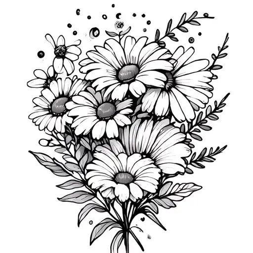 September March October Birth Flowers Mixed Together