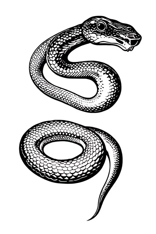 Knife Morphing Snake