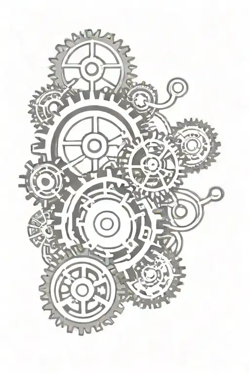 Gears Tree Of Life Intertwined