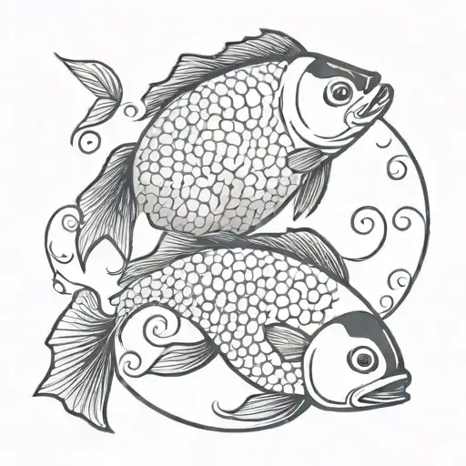 Yin And Yang Fish